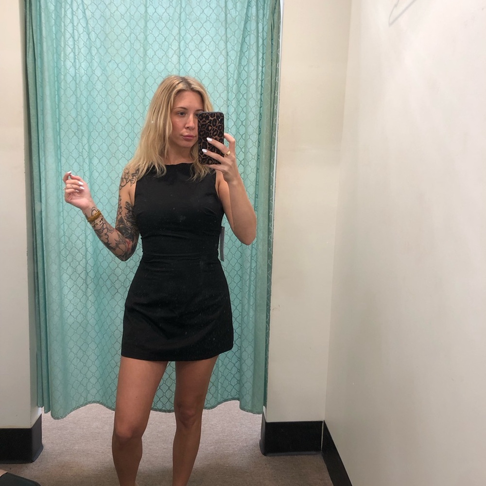 Princess Polly Black Sleeveless Mini Dress